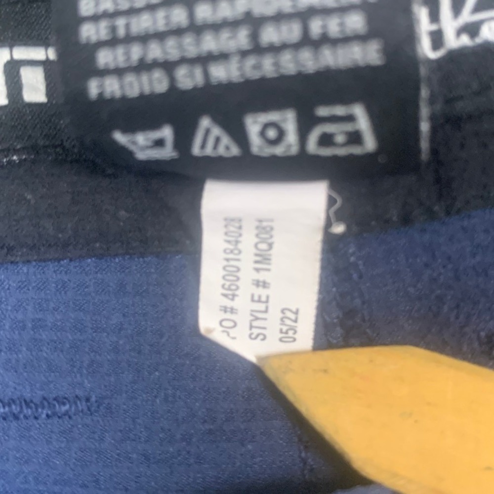 TravisMathew Beck Golf Shorts‎ Mens 34 Navy Blue Stretch Performance - Picture 7 of 8